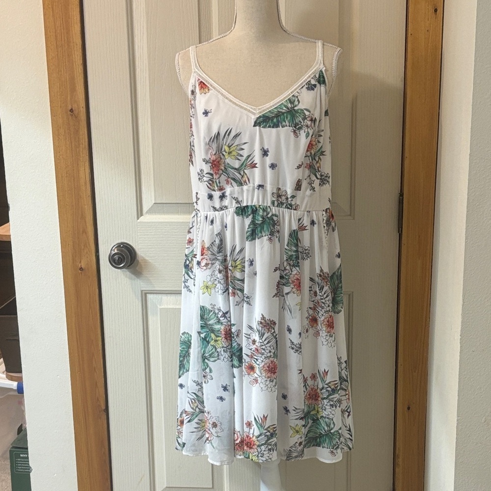 Torrid Floral Smocked Dress